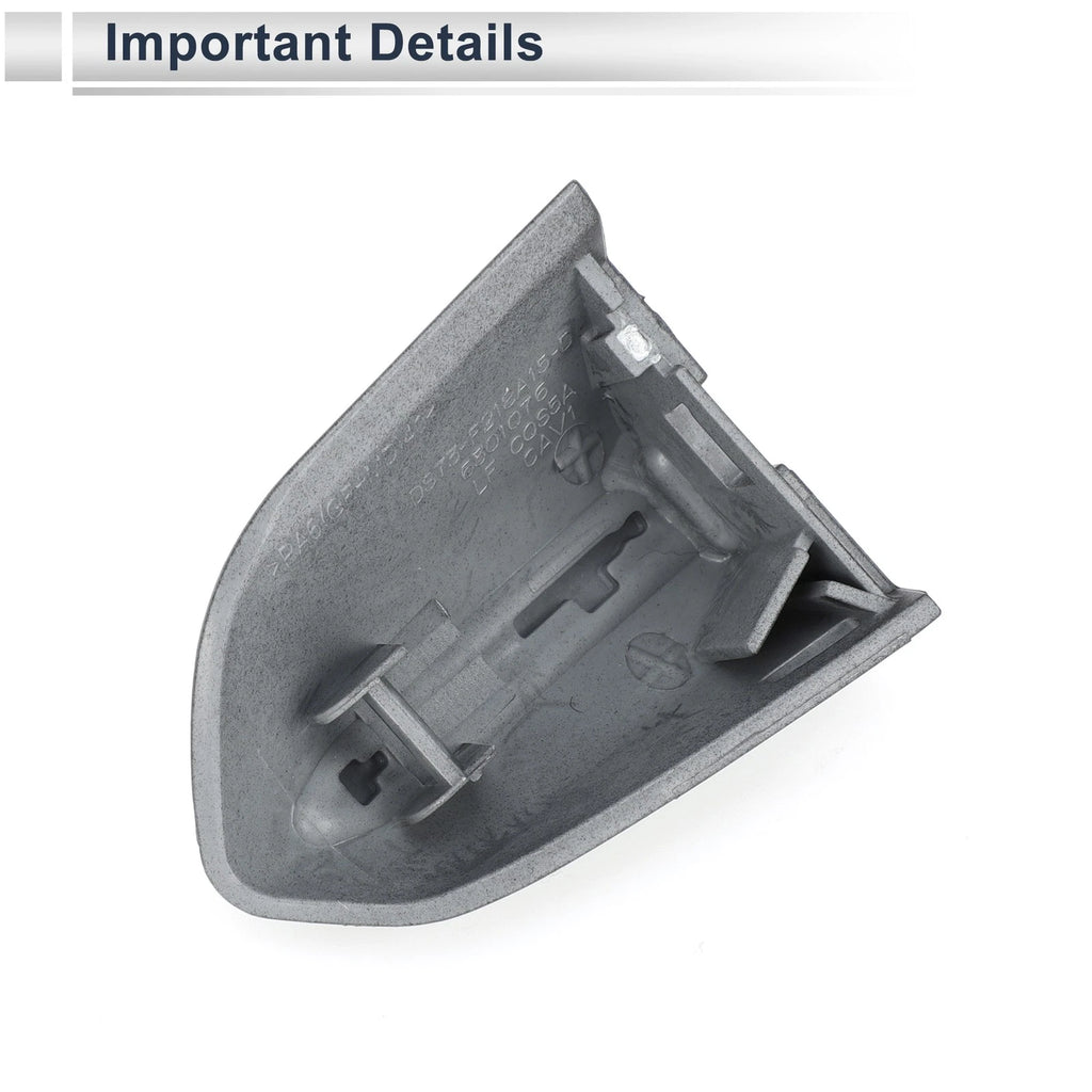Front Left Door Handle Protector for Ford Mondeo Edge Taurus (2013–2020) Black