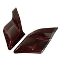 Stretched Side Cover for Harley Street Glide (2014–2023) Black Wineberry