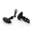 2X Black Bullet Turn Signal Light for Harley Softail Dyna Sportster V-Rod