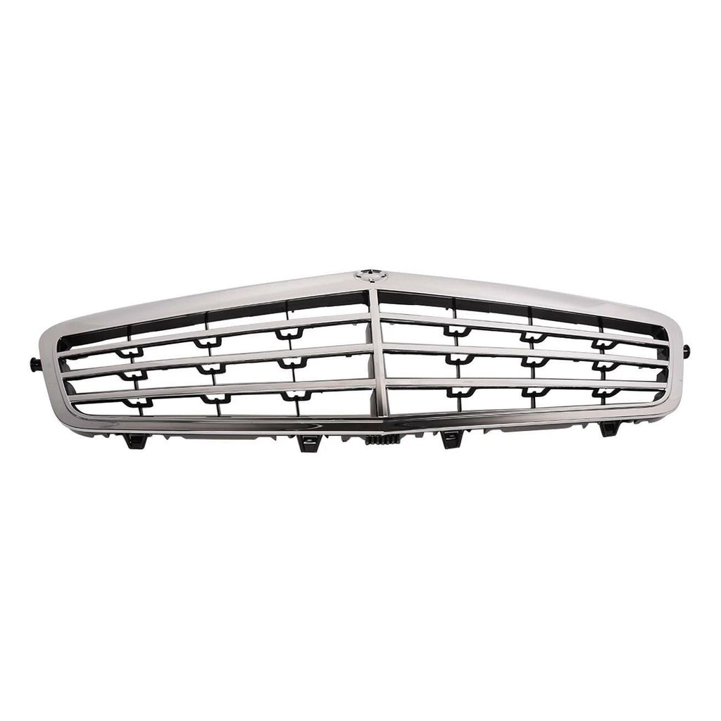 Chrome Front Bumper Grille for Mercedes W212 E-Class (2010-2013)