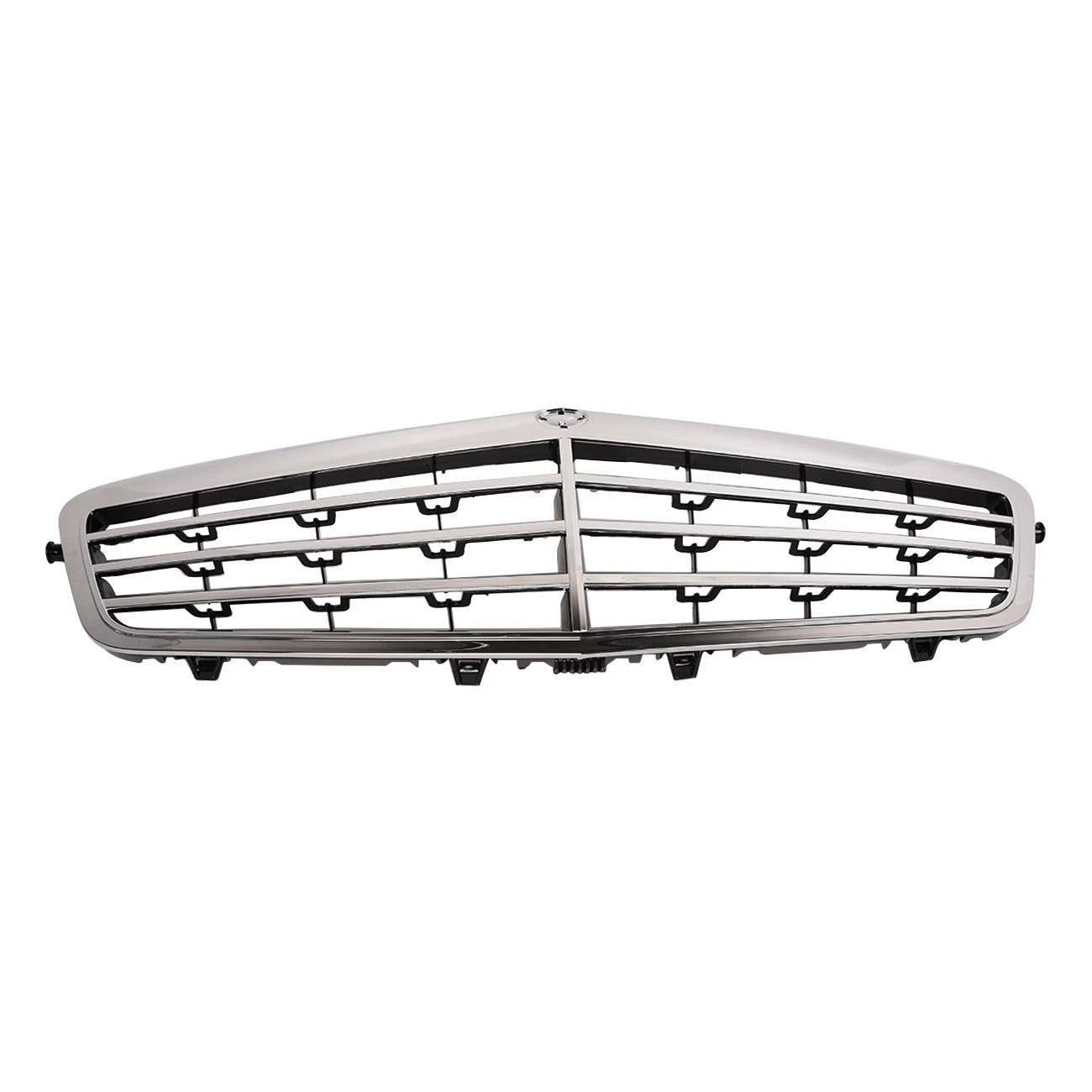 Chrome Front Bumper Grille for Mercedes W212 E-Class (2010-2013)