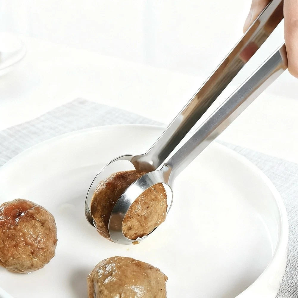 Stainless Steel Egg Clip Tongs for Kitchen Tool (201)