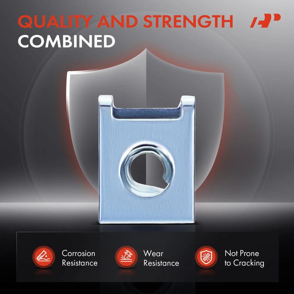 30Pcs M5 Metal Bumper U-Nut Retainer Fastener for Honda Model