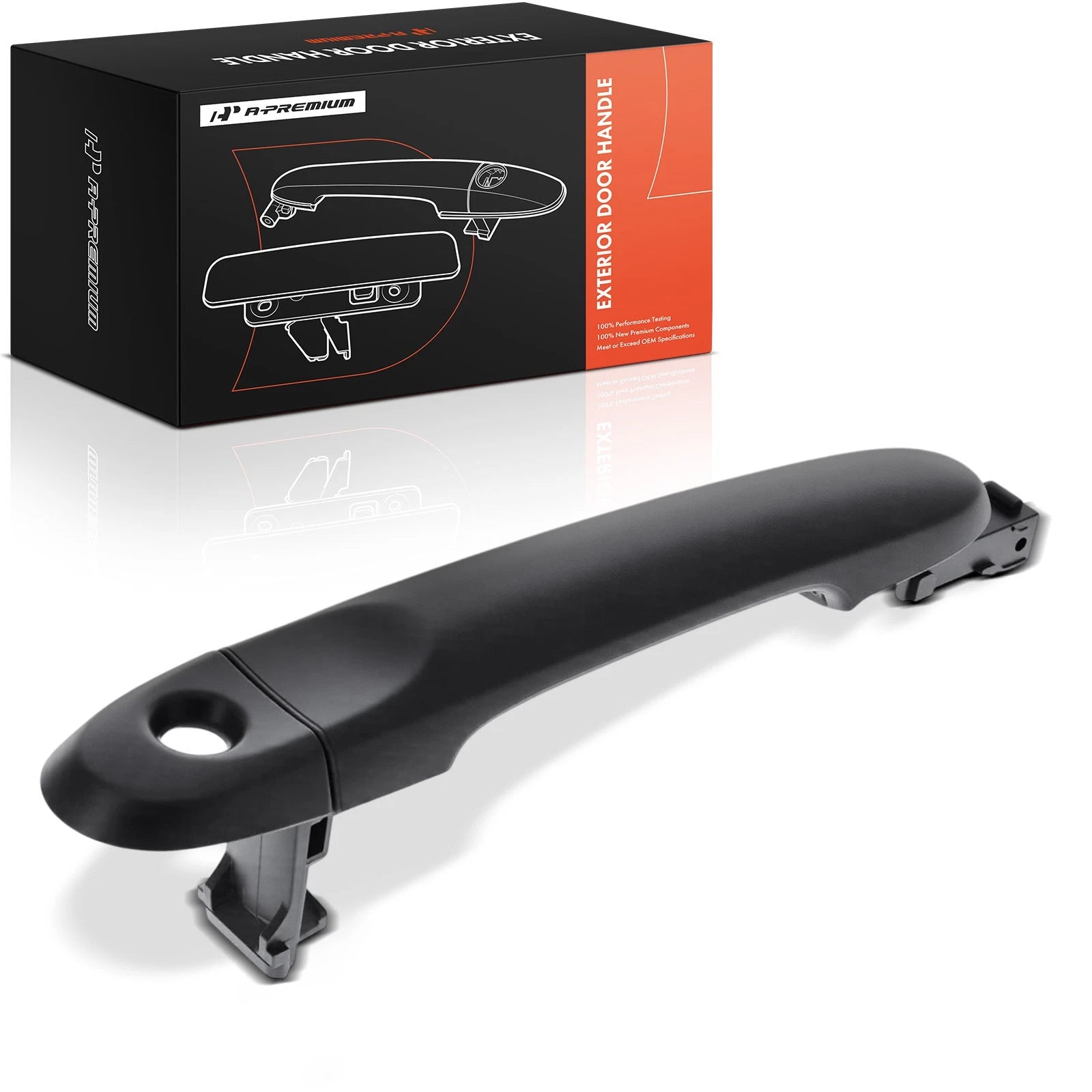Front Left Exterior Door Handle with Key Hole for Nissan Versa (2012–2019)