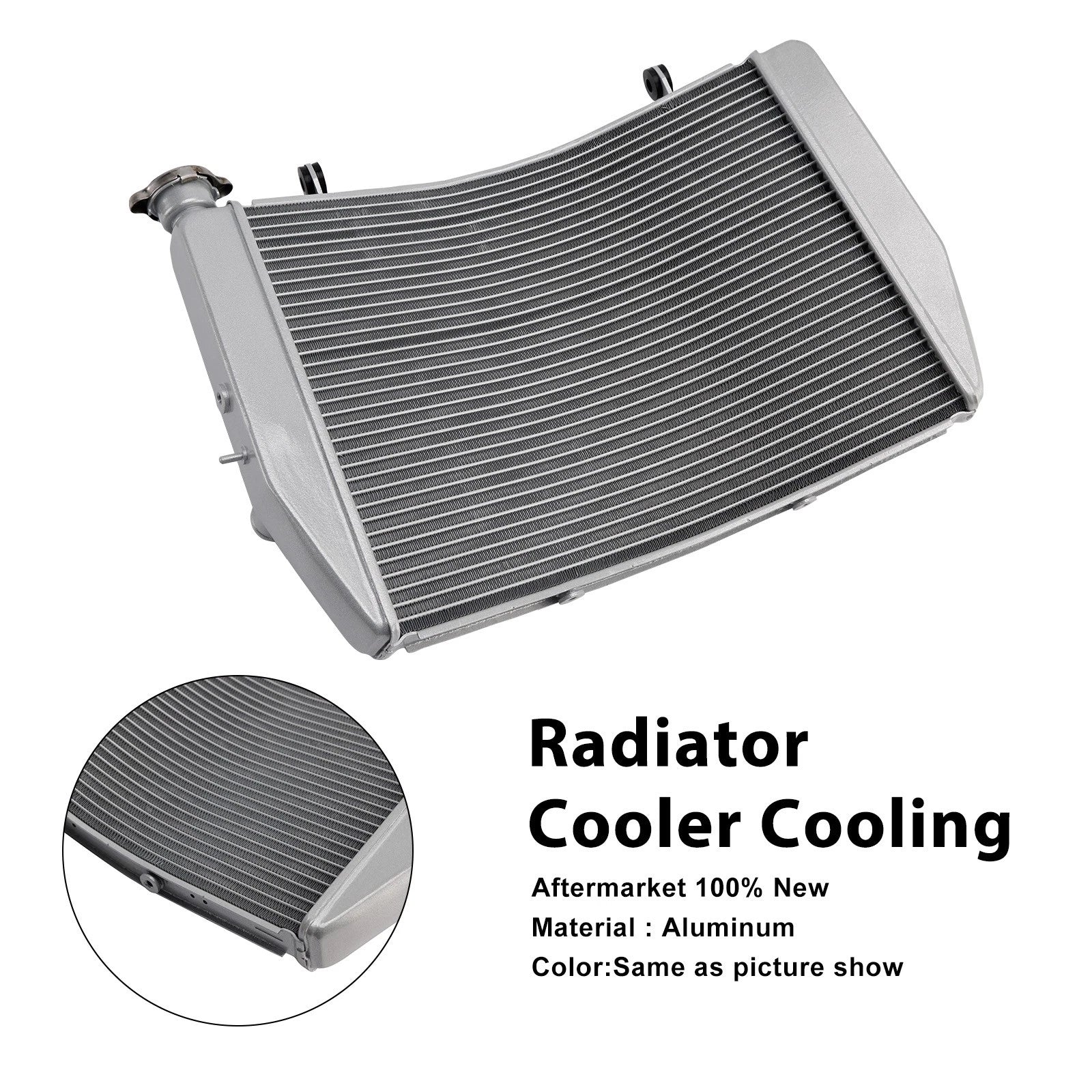 Radiator Cooling Engine Cooler for Suzuki GSXR1000 GSXR1000R (2017–2025)