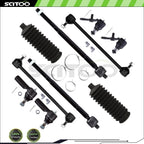 12Pcs Upper Lower Ball Joint Tie Rod for Toyota 4Runner (1996–2002)