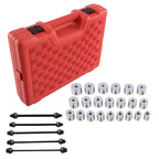 Press Tool Kit for Car Bush Bearing Workshop 34–80mm (22-Piece)