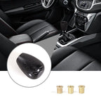 Universal Black Carbon Fiber Gear Shift Knob for 5/6 Speed Vehicles