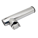 Offset Rod Holder for Boat Yacht Dock (Saltwater Ready, Stainless Steel)