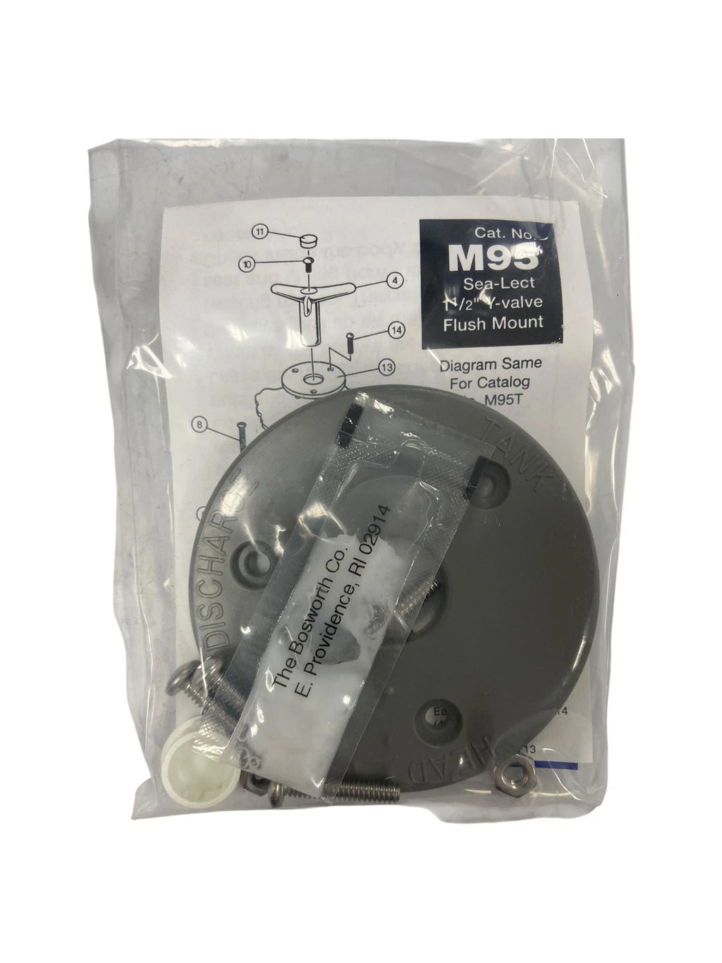 Y-Valve for Bosworth Sea-Lect M-95 (OEM YV-095D-F)