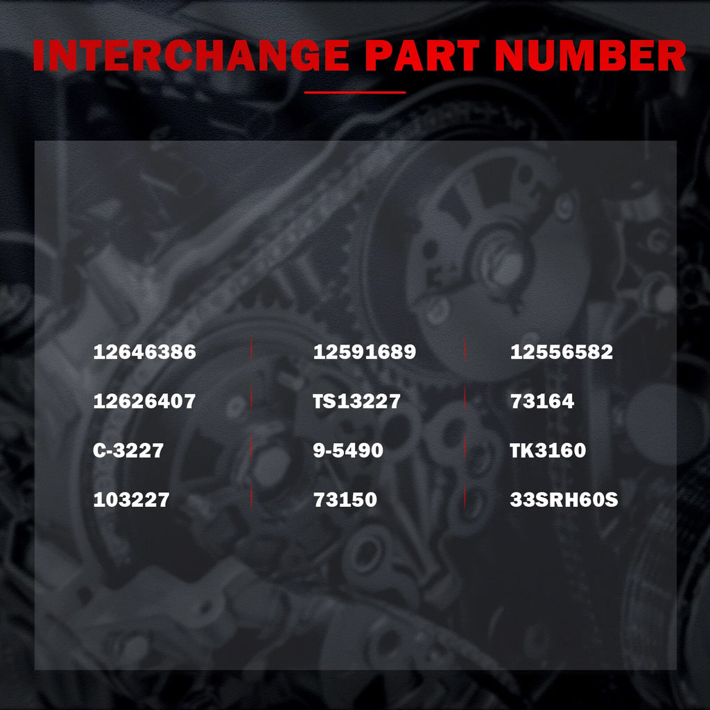 Timing Chain Kit for Chevrolet Corvette (2008-2013) & GMC Envoy (2007-2009)