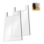 Clear Acrylic Spacer for Sofa Legs (16.5x12x0.5cm)