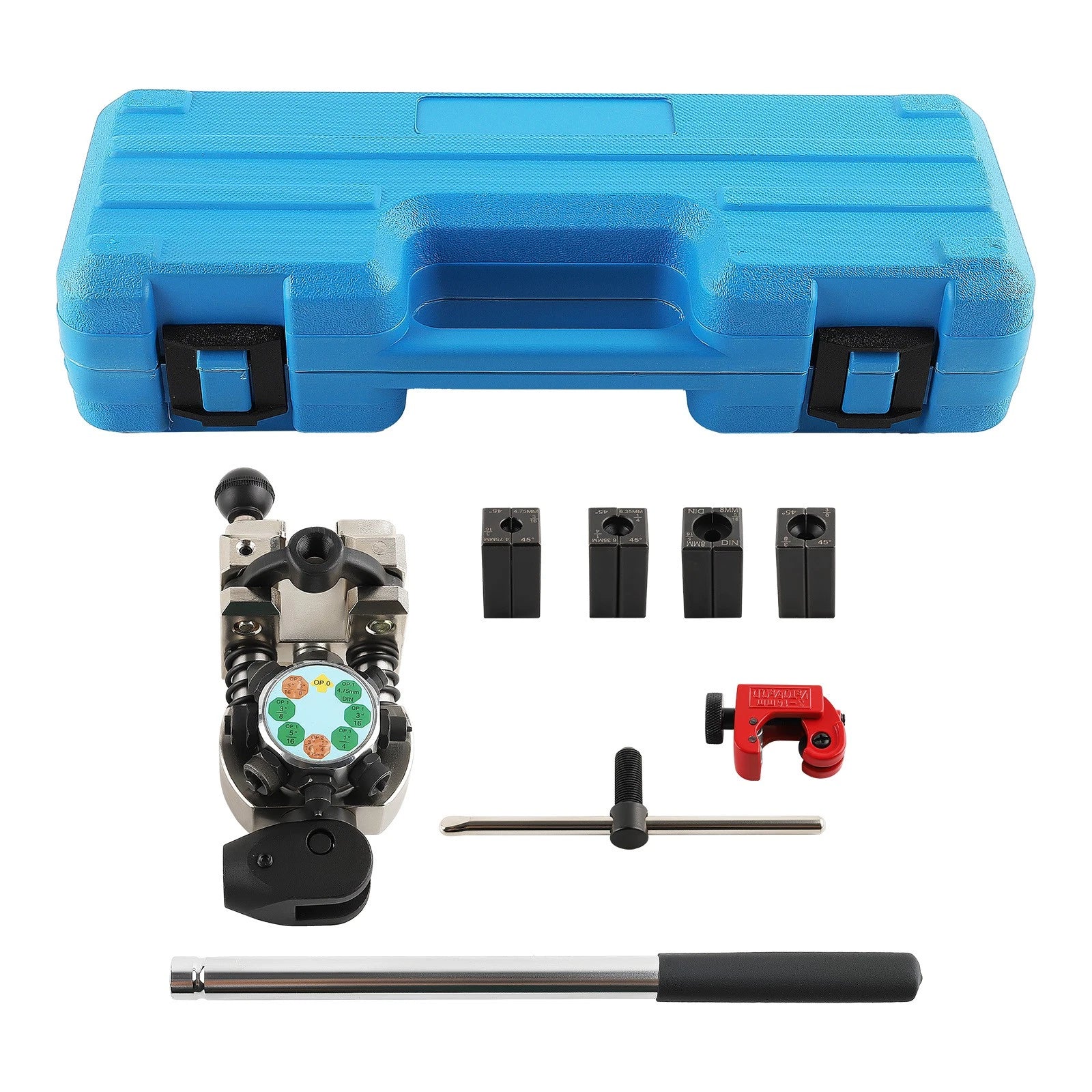 Brake Pipe Flaring Tool Kit Tube Brake Line Flaring Tool Kit 45 Degree Single