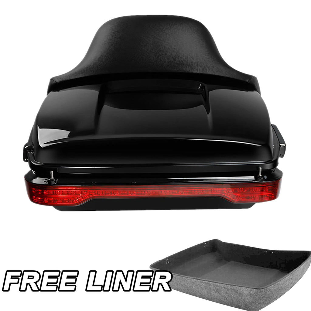 Chopped Trunk Pad Tail Light Mount for Harley Street Glide (2014–2026)