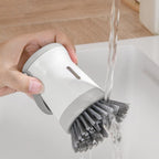 Dishwashing Set with Soap Dispenser for Clean Kitchen Tools