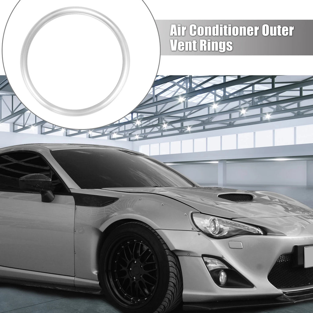 2 Pcs Air Conditioning Outer Vent Ring Trim for Toyota Subaru  703820036821