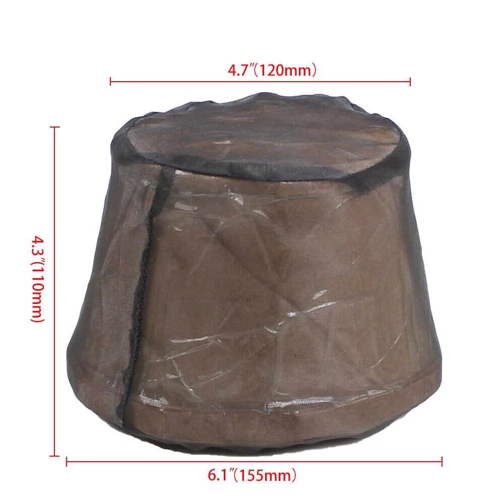 2X Air Intake Filter Sock Cover for Cold Air Filter