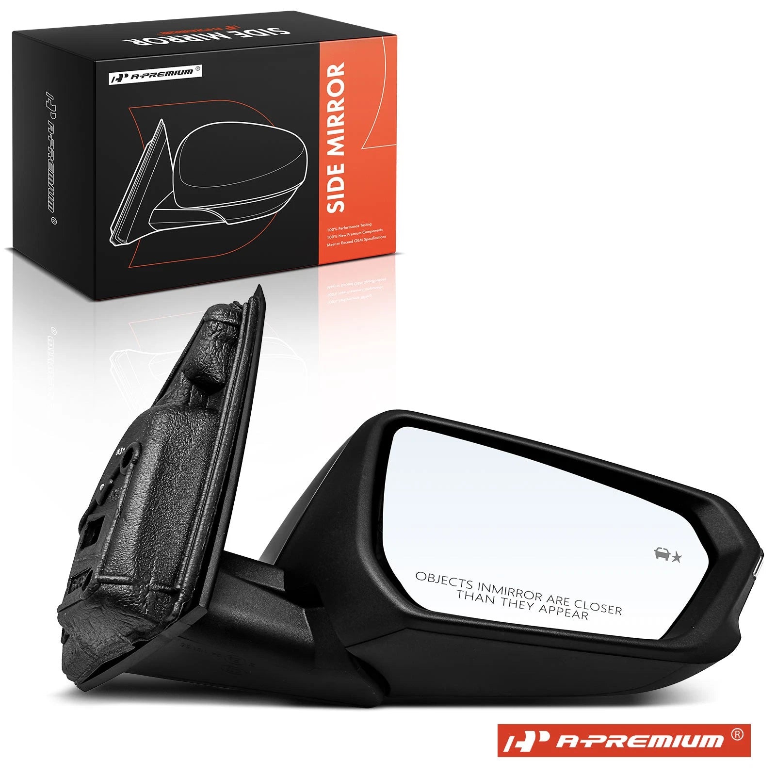 Passenger Power Mirror for Chevy Equinox GMC (2010–2017)
