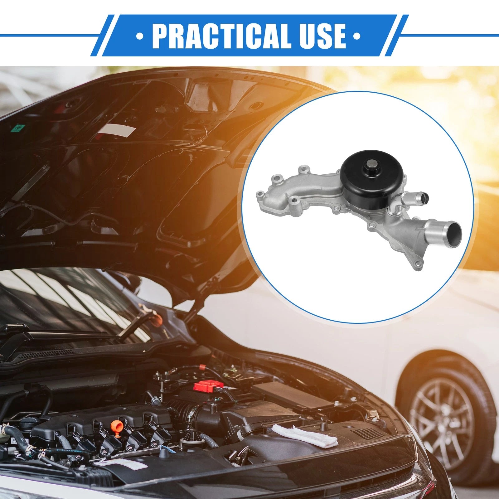 Water Pump No. 5184498AD/5184498AK for Chrysler 300 V6 3.6L (2011–2015)