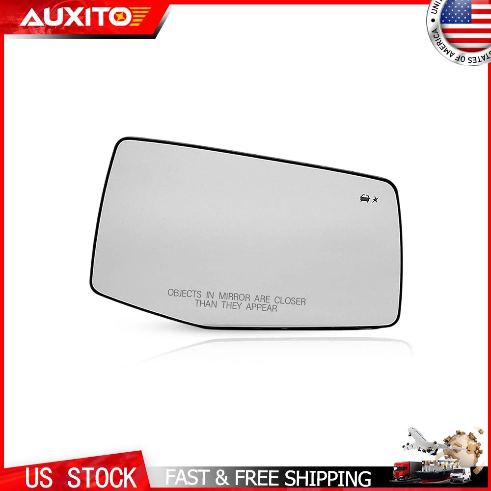 Heated Right Side Mirror Glass with Blind Spot for GMC Sierra 1500 (2019–2025)
