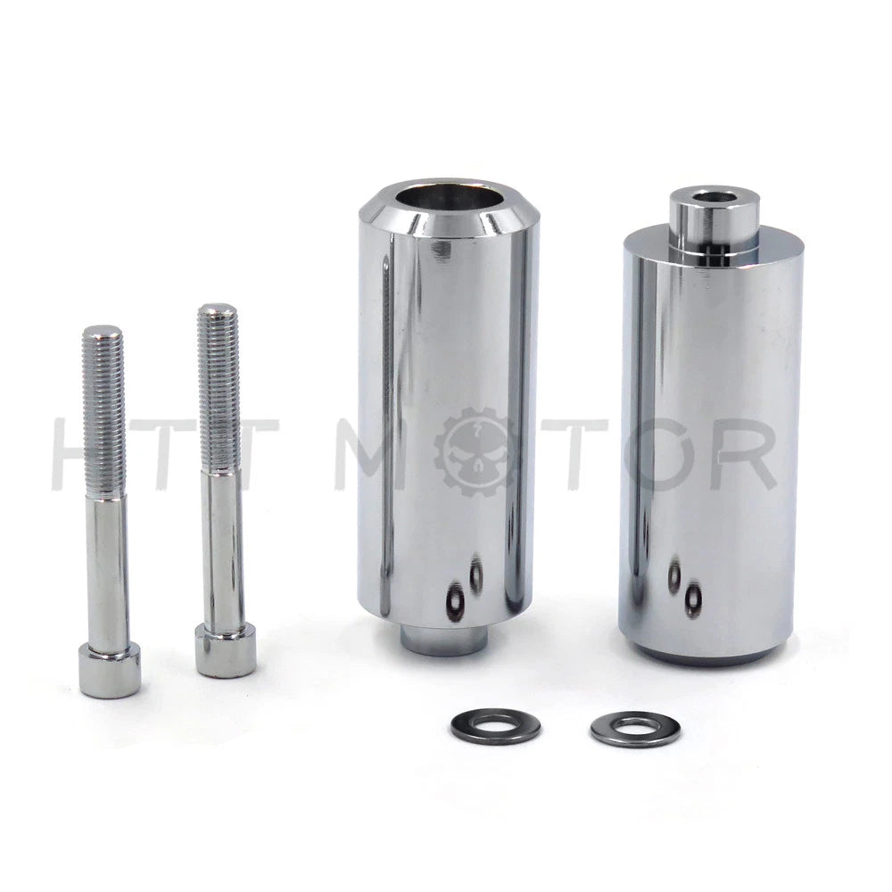 Aluminum Extended Frame Slider for Yamaha FZ-6 FZ-6S (2004–2012) Chrome