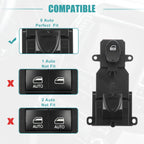 Passenger Side Power Window Switch 35760-SNA-A13 for Honda Civic Coupe (2006–2011)