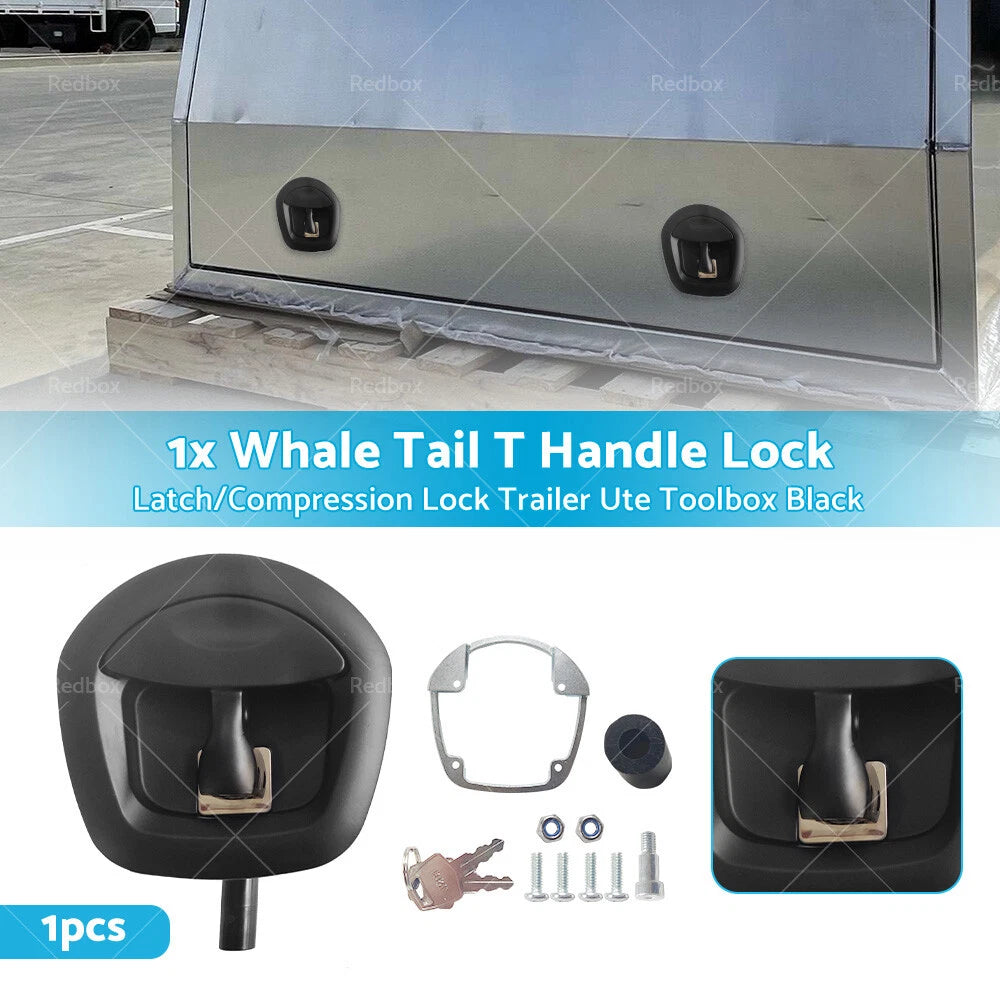 Black Whale Tail T Handle Lock for BMW 3 Series (2006) Ref. 7892-211A