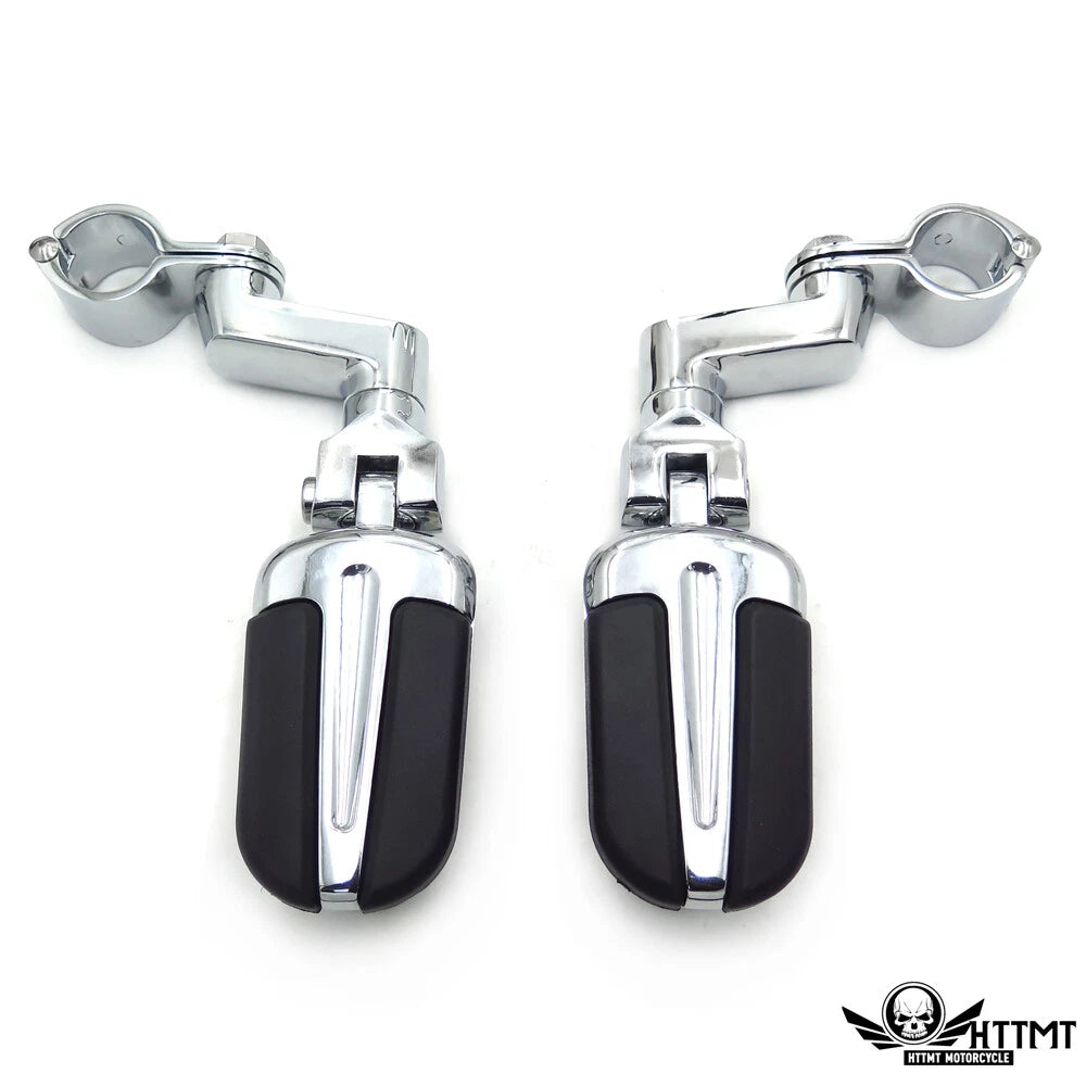 Slipstream Foot Peg Mount Kit for Triumph Rocket, Yamaha V-Star, Roadstar (N/A)