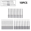 10Pcs Carbon Brush for J204 Diesel Generator (Electric Motor Alternator)