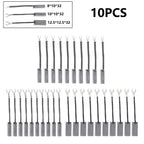 10Pcs Carbon Brush for J204 Diesel Generator (Electric Motor Alternator)