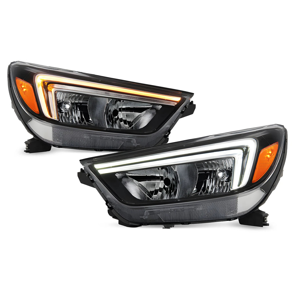Set of 2 Halogen Headlights w/LED DRL for Buick Encore (2017–2022)