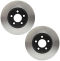 Set of 2 Front Coated Disc Brake Rotors 12.60" for Dodge Charger