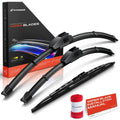 Set of 3 Windshield Wiper Blades for Subaru Impreza (1993–2001)
