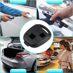 2 Button Keyless Entry Remote Key Shell Cover for Toyota Rav4 Yaris Corolla (2000–2023)