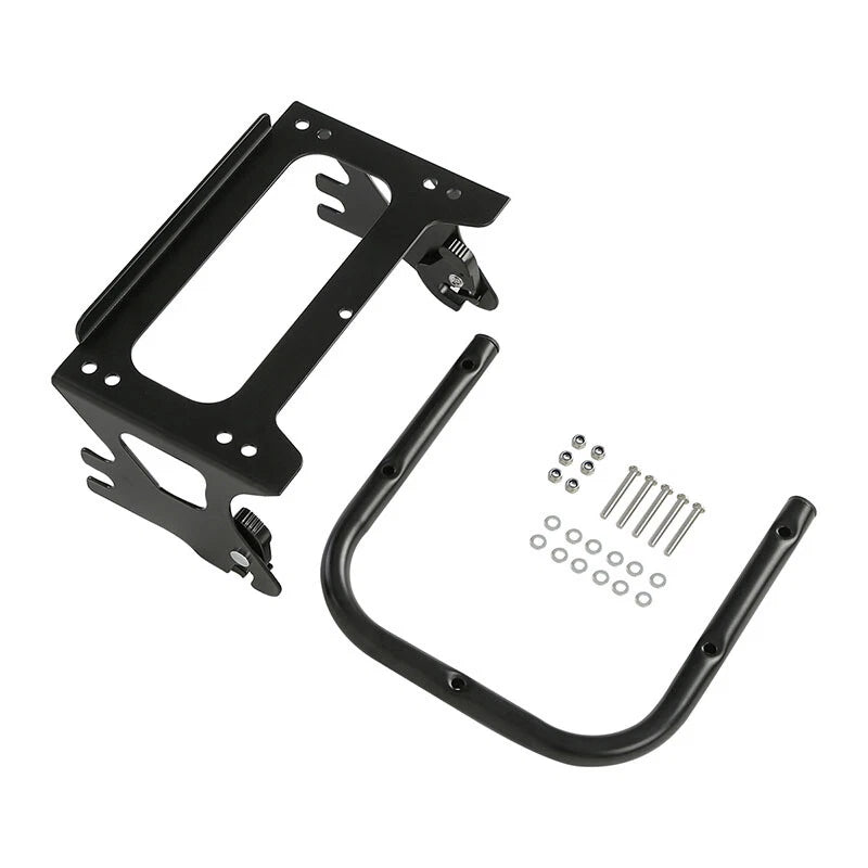 Detachable 2-Up Luggage Rack Docking Kit for Harley Touring (1997–2008)