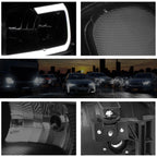 LED DRL Headlight Set for 00-06 Yukon XL/Sierra Denali w/ Bumper Lamps
