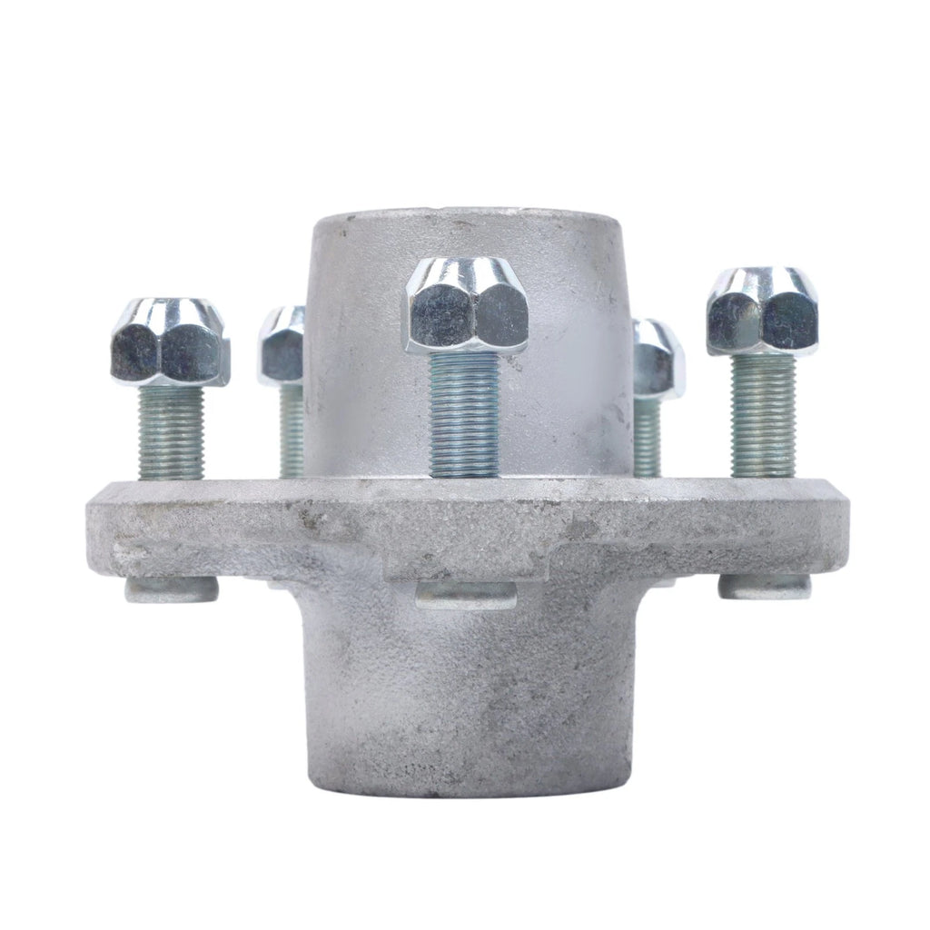 Set of 4 Galvanized Trailer Hub Kits for 2k lbs Spindle (1" or 1.0625")