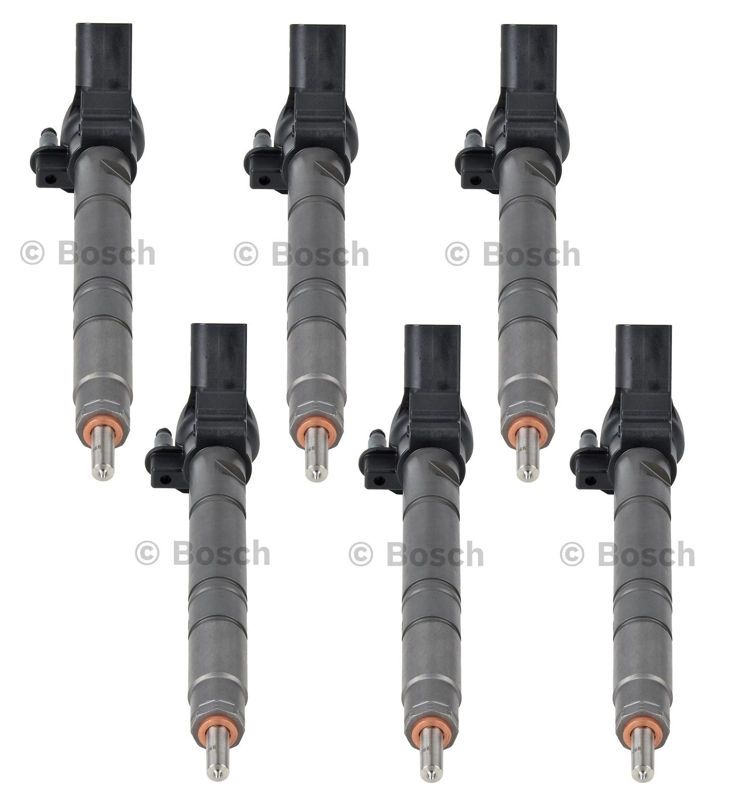 Set of 6 Bosch Fuel Injectors for Audi A8 Quattro VW Touareg (2003–2010)