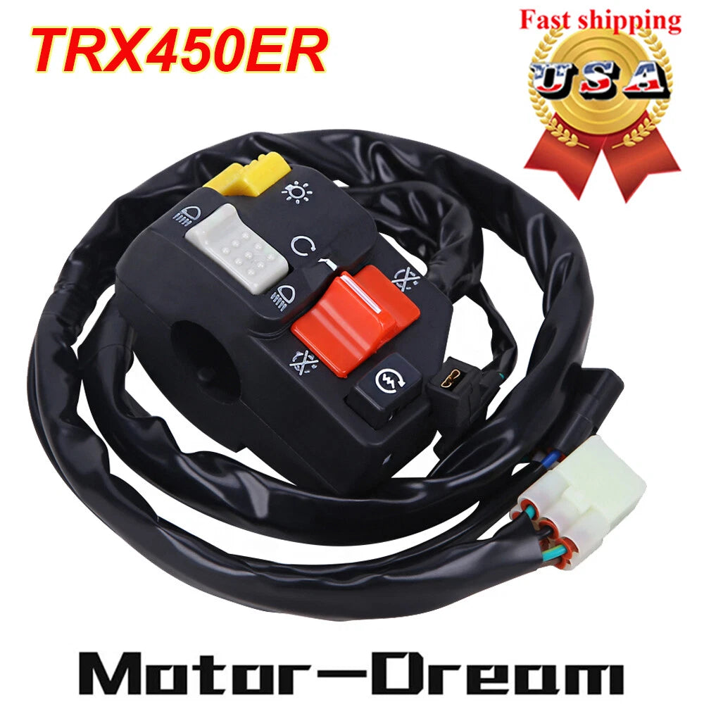 Kill/Light/Hi/Low/Starter Switch for Honda TRX450ER (2004–2009) 35150-HP1-A01