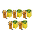 Set of 5 Cartridge Engine Oil Filters for Maybach Mercedes W222 C216