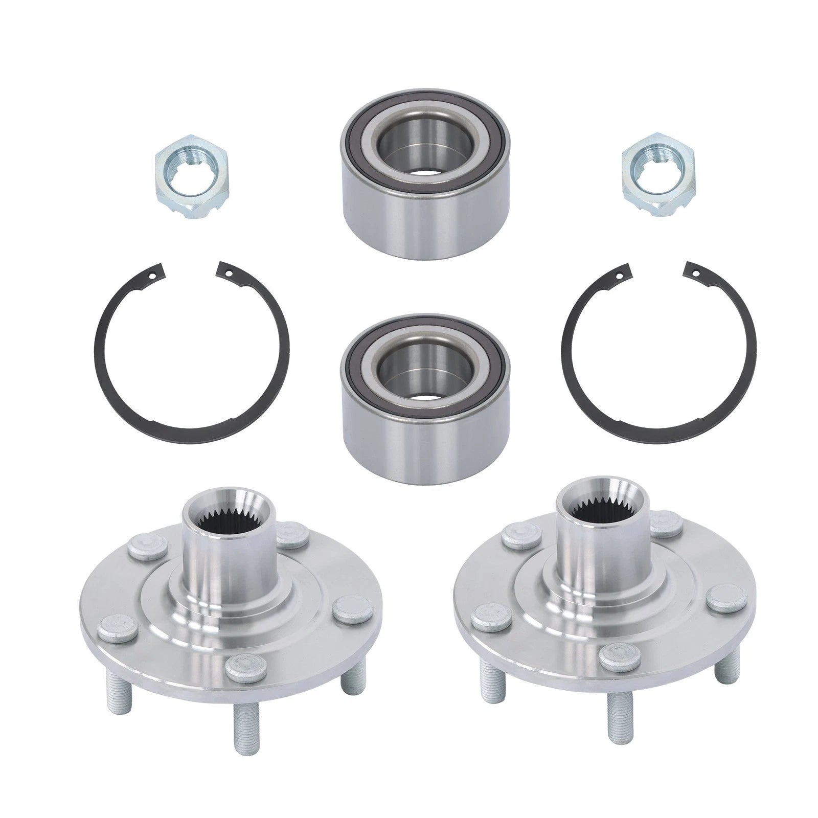 2X Front Wheel Bearing Hub Assembly for Mitsubishi Outlander Sport (2011–2018)