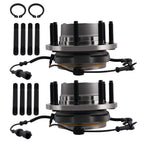 Set of 2 Front LH RH Wheel Bearing Hubs for Ford F-250 F-350 (2005–2010)