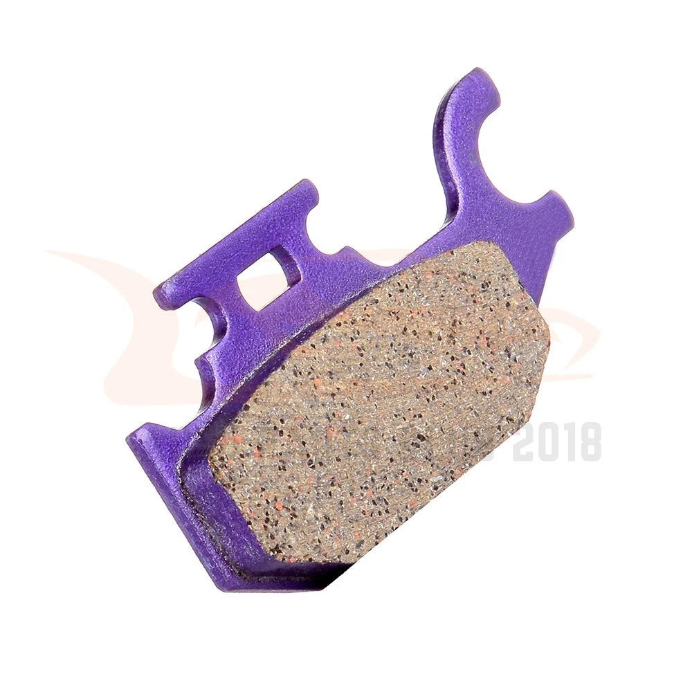 Front & Rear Carbon Fiber Brake Pads for Yamaha Wolverine 450 (2000-2007)
