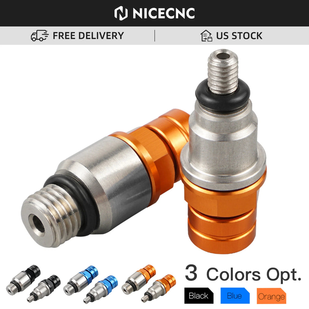 CNC Fork Air Bleeder Valves for KTM 85 SX 2018-2019, 250 350 450 SXF XCF 2017-2019