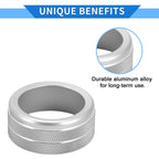 Set of 4 AC Engine Start Switch Knob Cover Rings for Honda Civic (2022–2024) Silver Tone