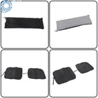 Set of 4 UV Protection Rear Door Window Covers for Ford (2015–2023)