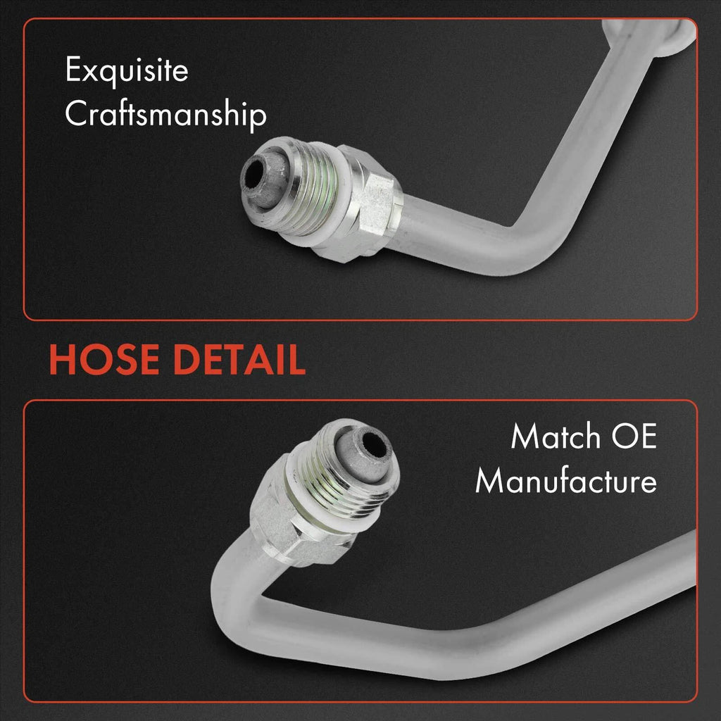 2X Power Steering Pressure & Return Line Hose for Ford F-250 Super Duty (2008–2016)