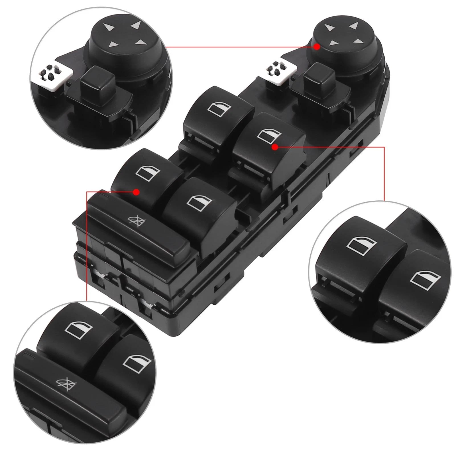 Power Window Master Switch for BMW X3 (2005–2010) 61313414354
