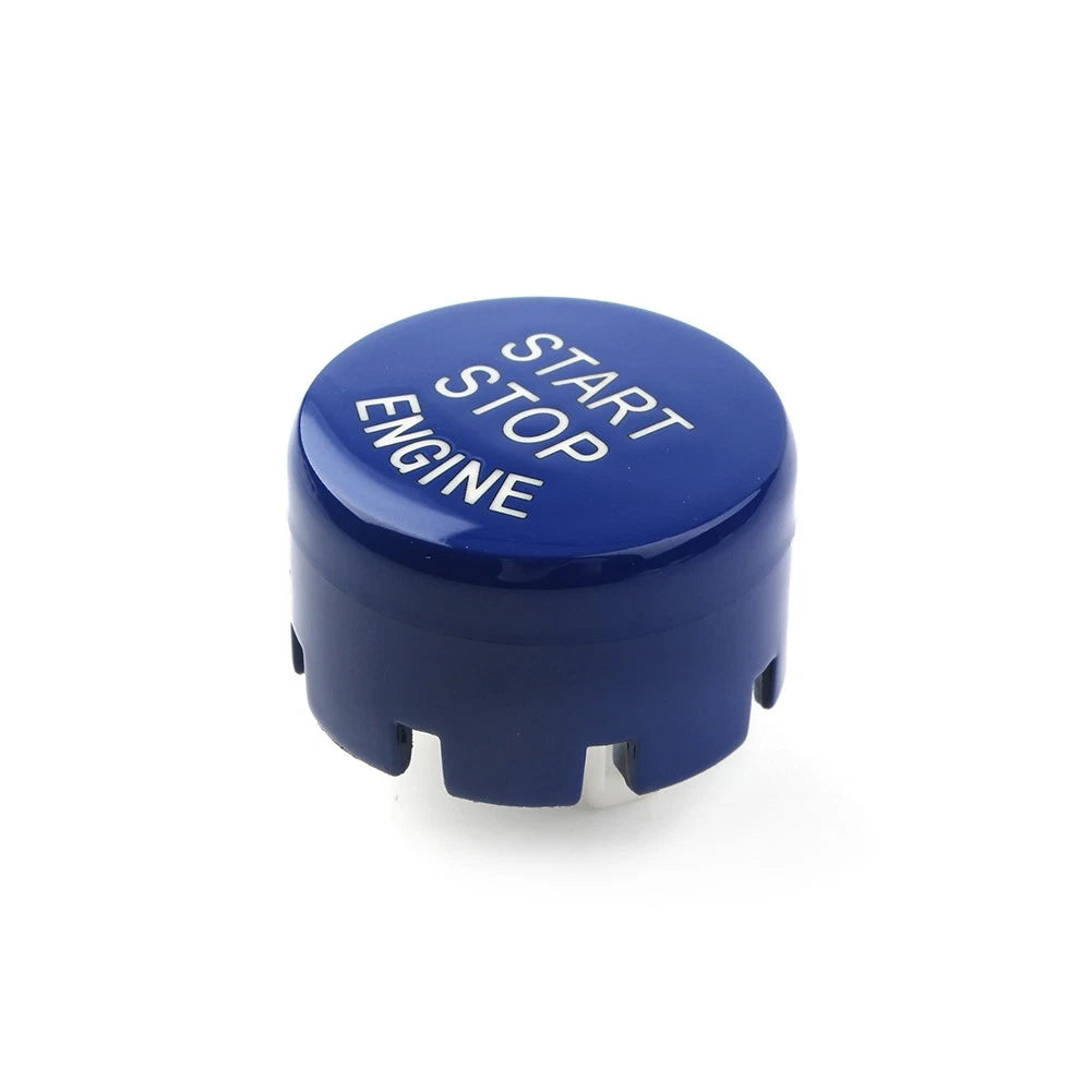 Start Stop Engine Button Switch Cover for BMW F Series (Universal) - Blue