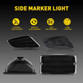 Set of 4 Smoke Fender Side Marker Lights for Jeep Wrangler (1997–2006)